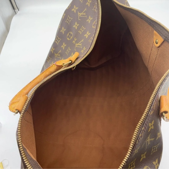 Auth LOUIS VUITTON Monogram Keepall Bandouliere 50 Boston Bag - Picture 11 of 16
